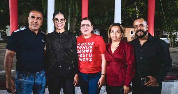 San Cayetano se ilumina gracias a Geraldine Ponce.