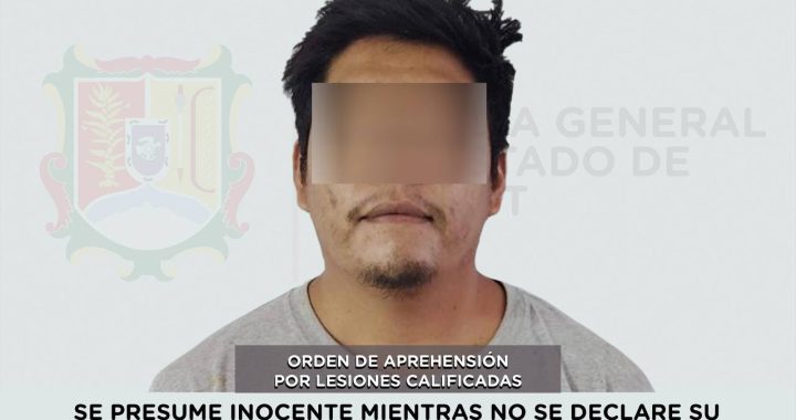 APREHENDIDO PRESUNTO RESPONSABLE DE LESIONES CALIFICADAS .
