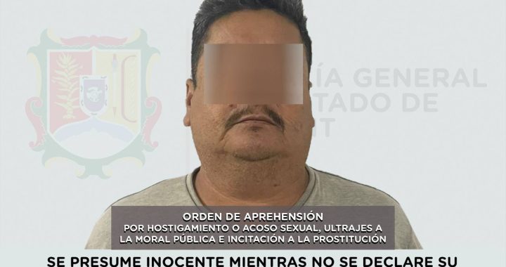 DETENIDO POR HOSTIGAMIENTO O ACOSO SEXUAL, ULTRAJES A LA MORAL PÚBLICA E INCITACIÓN A LA PROSTITUCIÓN .