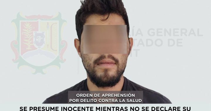 CUMPLIMENTA FISCALÍA ORDEN DE APREHENSIÓN POR DELITO CONTRA LA SALUD .