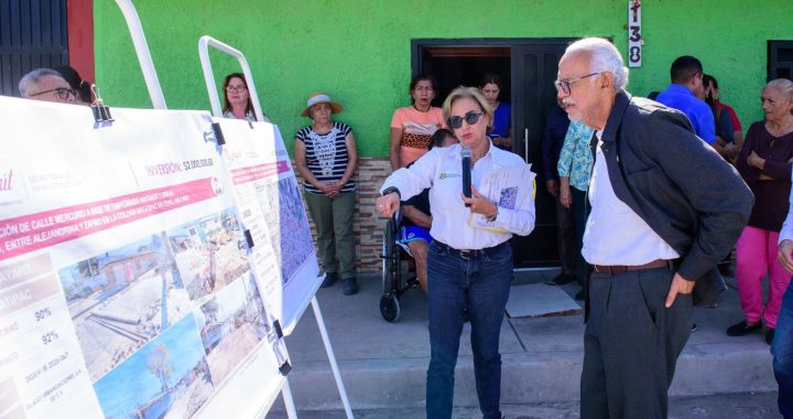 Gobierno de Nayarit mejora la movilidad y el drenaje en la colonia Matatipac, en Tepic.