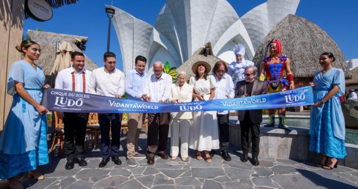 Nayarit brilla con la llegada del Cirque du Soleil LUDŌ a Vidanta .