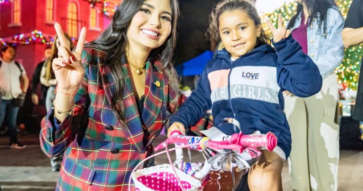 Geraldine Ponce da inicio a la magia del Bosque Encantado de la Esperanza .