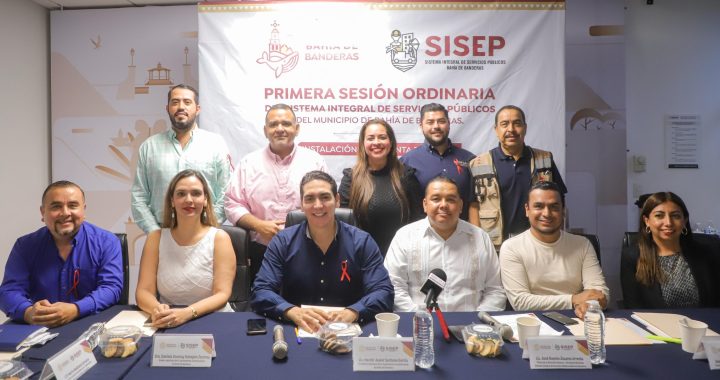 Encabezó Héctor Santana la instalación de el Sistema Integral de Servicios Públicos de Bahía de Banderas .