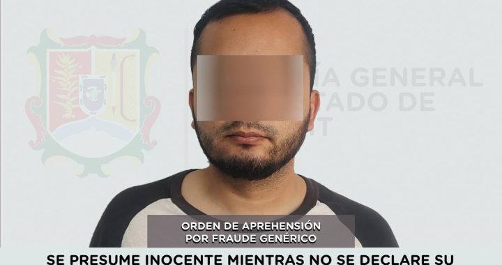 DETENIDO PRESUNTO RESPONSABLE DE FRAUDE GENÉRICO .