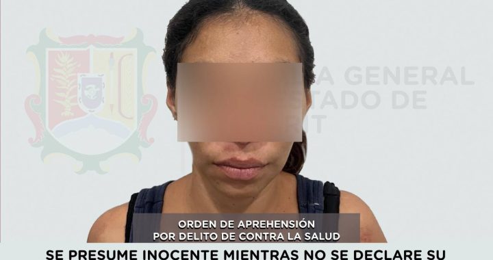 APREHENDIDA EN RINCÓN DE GUAYABITOS POR DELITO CONTRA LA SALUD.