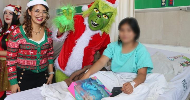 Realiza IMSS Nayarit entrega de juguetes a niñas y niños hospitalizados.