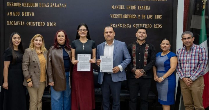 Centro Histórico de Tepic será transformado gracias a convenio firmado por Geraldine con INAH.
