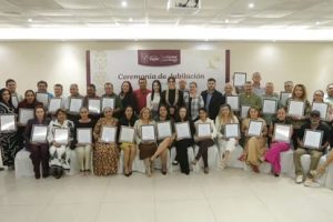 Geraldine reitera apoyo a derechos laborales en jubilación de 37 trabajadores.