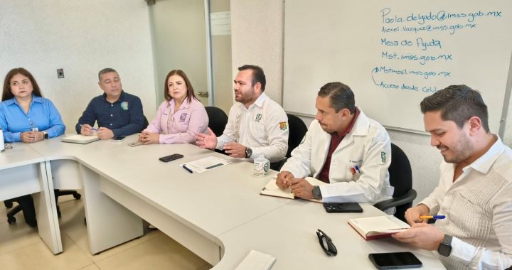 Fortalece IMSS Nayarit acciones de supervisión y coordinación en el HGZ No. 33.
