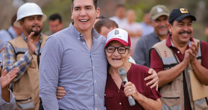 Arranca Héctor Santana obra del Nuevo Ingreso de Valle Marlín en San Vicente.