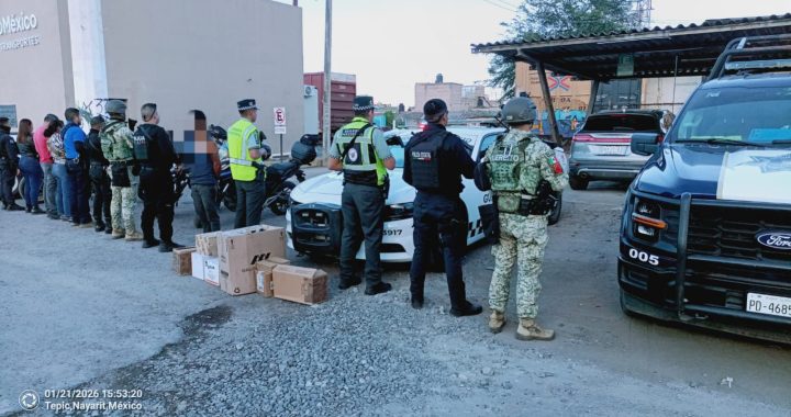 Mesa Estatal de Construcción de Paz y Seguridad reporta resultados en Tepic.