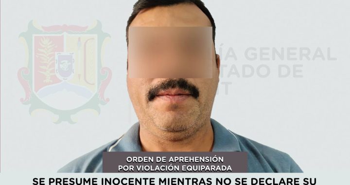 APREHENDIDO EN IXTLÁN DEL RÍO POR VIOLACIÓN EQUIPARADA.