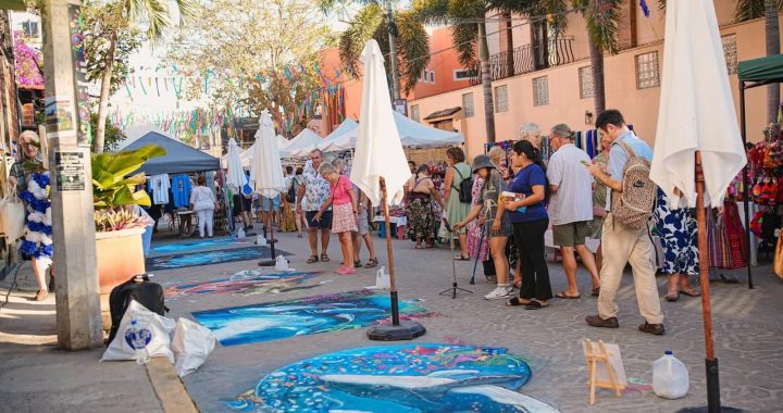 Con éxito y gran participación concluyó el Festival del Gis en Bucerías.
