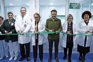 Zoé Robledo pone en marcha nueva infraestructura para trasplantes y atención especializada en el CMN Siglo XXI.