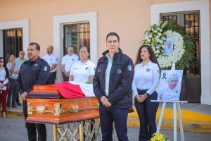 Héctor Santana realizó el último pase de lista a Emanuel «Meño» de la Paz Chino.