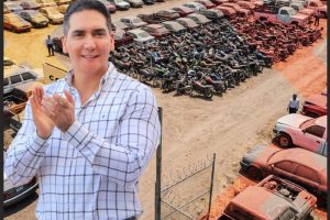 Héctor Santana proyecta Corralón Municipal para disminuir gastos en arrastre y resguardo.