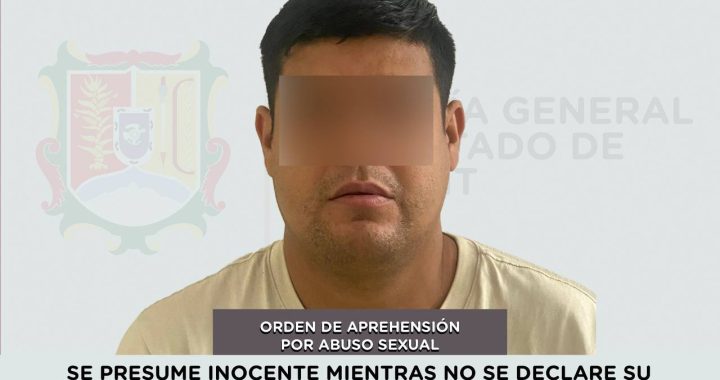 CAPTURADO EN BAHÍA DE BANDERAS POR EL DELITO DE ABUSO SEXUAL.