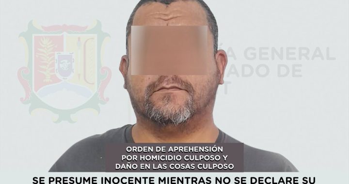 DETENIDO POR HOMICIDIO CULPOSO Y DAÑO EN LAS COSAS CULPOSO.