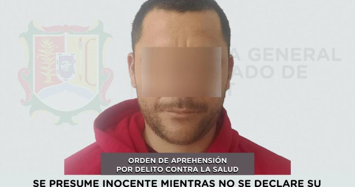 CAPTURADO POR POSESIÓN DE ESTUPEFACIENTES Y PSICOTRÓPICOS.