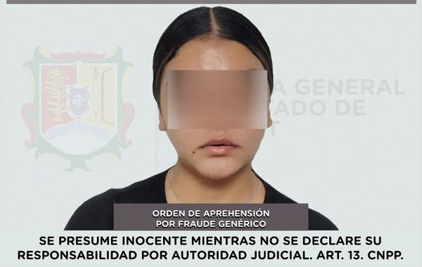 SE LE EJECUTA ORDEN DE APREHENSIÓN POR FRAUDE GENÉRICO.