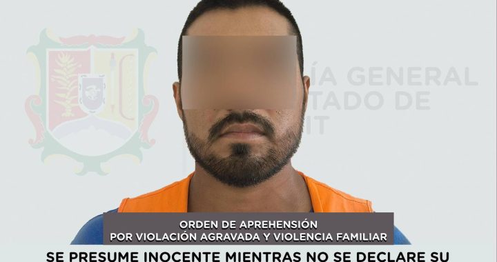 .CAPTURADO POR VIOLACIÓN AGRAVADA Y VIOLENCIA FAMILIAR