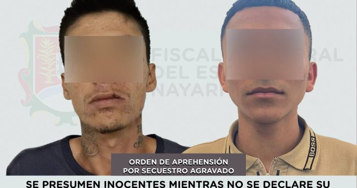 APREHENDIDOS POR EL DELITO DE SECUESTRO AGRAVADO.