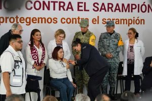 IMSS suma esfuerzos en Campaña de Vacunación contra el Sarampión 2026 en Ciudad de México.