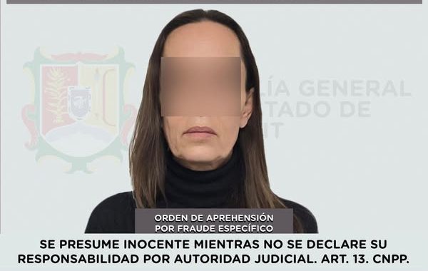 APREHENDIDA POR FRAUDE ESPECÍFICO COMETIDO EN EL ESTADO DE JALISCO.