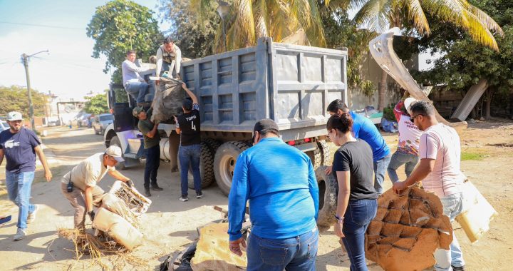 Gran jornada de “Limpiatón” en El Porvenir.