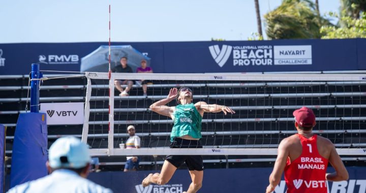 Dupla mexicana avanza en el Nayarit Challenge del Beach Pro Tour.