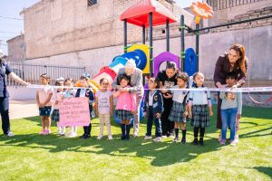 Beatriz Estrada, lleva justicia social a preescolar de Tepic.