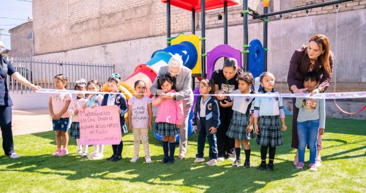Beatriz Estrada, lleva justicia social a preescolar de Tepic.