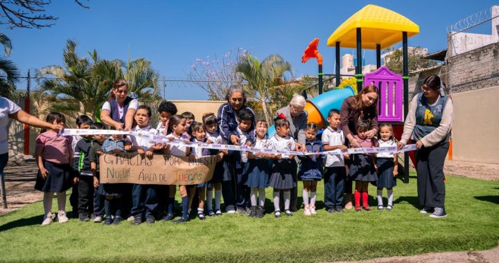 Beatriz Estrada impulsa el desarrollo integral de la niñez de Tepic.