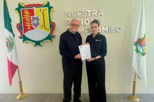 Miguel Ángel Navarro nombra nueva titular de la Secretaría de Infraestructura.