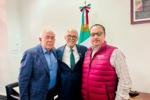Fortalece Miguel Ángel Navarro lazos con el Gobierno de México.