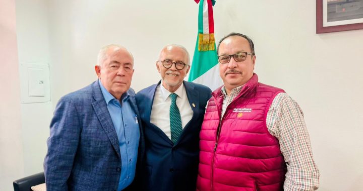 Fortalece Miguel Ángel Navarro lazos con el Gobierno de México.