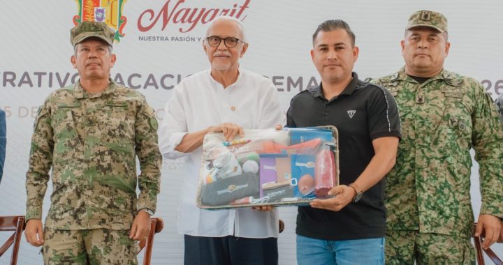 Miguel Ángel Navarro da arranque al Operativo Vacacional Semana Santa 2026.