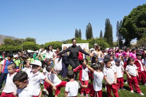 Geraldin Ponce Encabeza la tercera Jornada de la Paz.