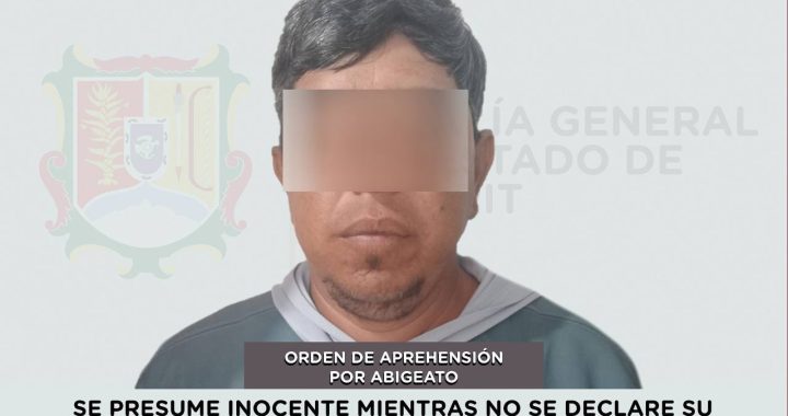 DETENIDO EN ROSAMORADA POR EL DELITO DE ABIGEATO.