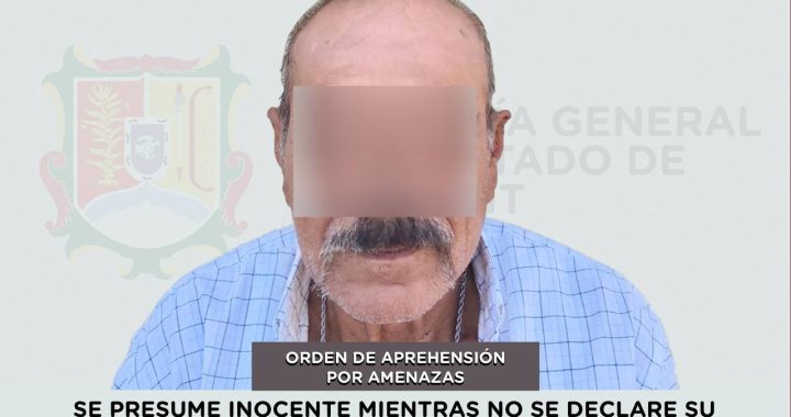 DETENIDO POR EL DELITO DE AMENAZAS CONTRA UNA MUJER.