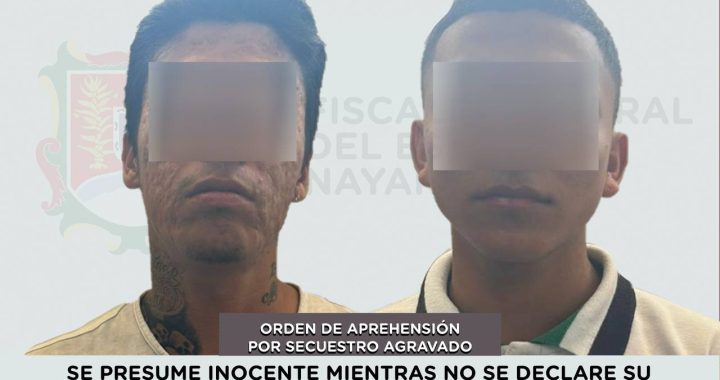 APREHENDIDOS POR EL DELITO DE SECUESTRO AGRAVADO.