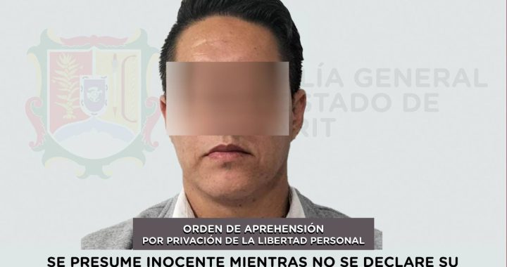 CAPTURADO EN BAHÍA DE BANDERAS POR PRIVACIÓN DE LA LIBERTAD PERSONAL.