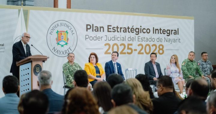 Inaugura Miguel Ángel Navarro el Foro de Consulta Ciudadana “Plan Estratégico Integral del Poder Judicial del Estado de Nayarit 2025-2028”.