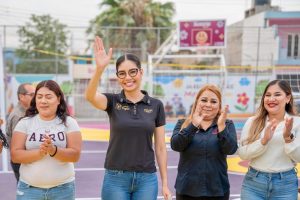 GERALDIN PONCE SIGUE RESCATANDO ESPACIOS PÚBLICOS EN TEPIC.