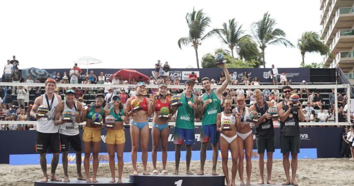Concluye con éxito el Tour Mundial de Voleibol de Playa Challenge Nayarit 2026.