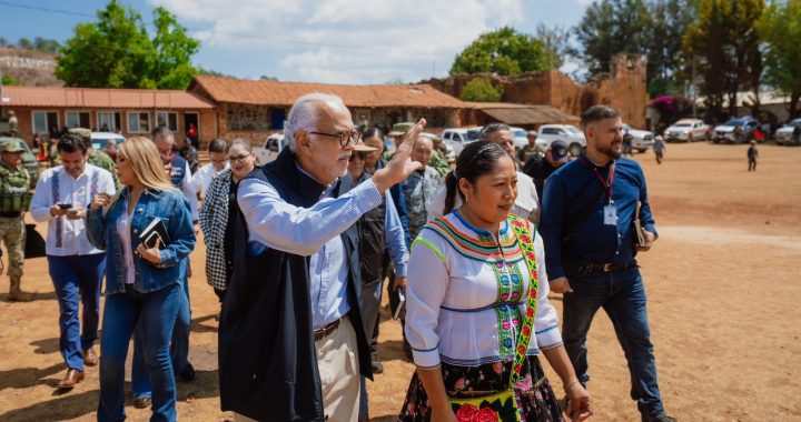 Miguel Ángel Navarro dialoga con comunidades de la sierra y anuncia acciones para Del Nayar.