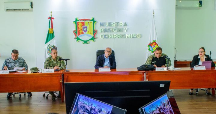 Coordinación permanente fortalece la seguridad en Nayarit.