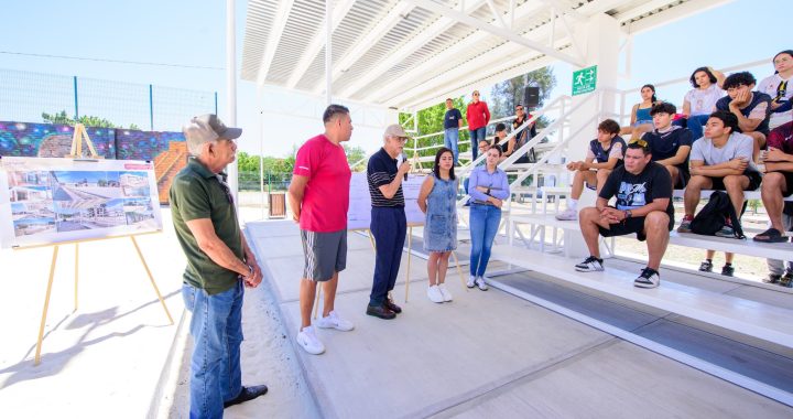 Miguel Ángel Navarro impulsa espacios deportivos de calidad en Tepic.