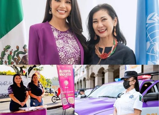 GERALDINE PONCE SORPRENDE A NACIONES UNIDAS CON PROGRAMA ALERTA VIOLETA TRAS REUNIÓN CON PNUD.